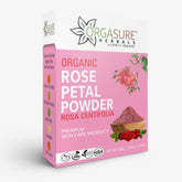 Organic Rose Petals Powder for Skin Care | Rosa indica 200g
